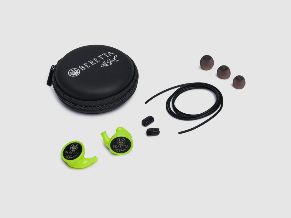 BERETTA Mini HeadSet Comfort Plus CF081 gehoorbescherming, fluorescerend geel, afbeelding 2 van 2