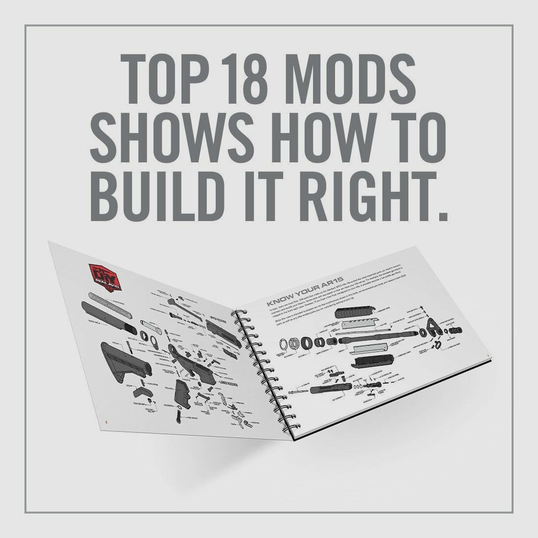 Real Avid Top AR15 Mod's Instructieboek, afbeelding 3 van 5