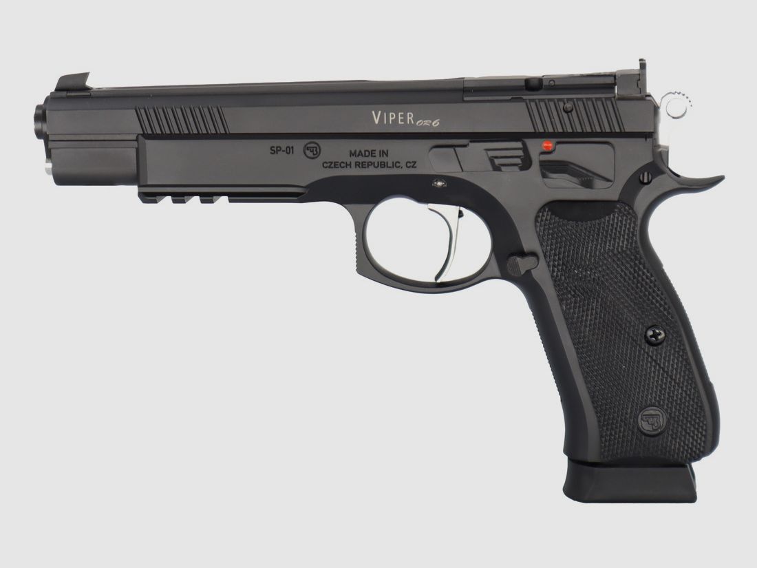 Waffen-Oschatz CZ75 Viper 6 inch met SAO-trekker - Optiek klaar -