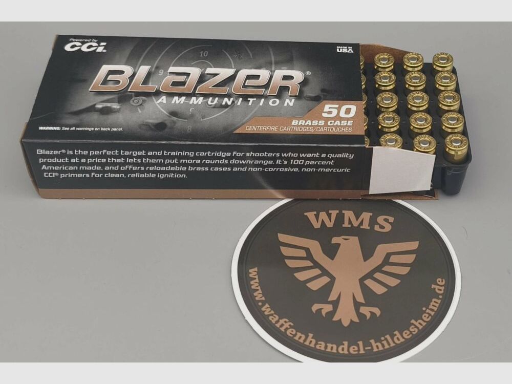 CCI Blazer Brass 9mm Luger 1000 Stück