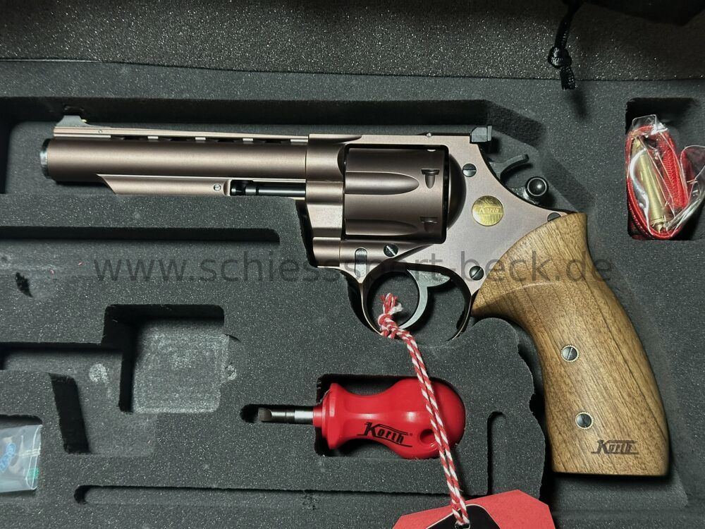 KORTH Combat Revolver NSC Heritage 5 ¼ Zoll Bronze .357 MAG
