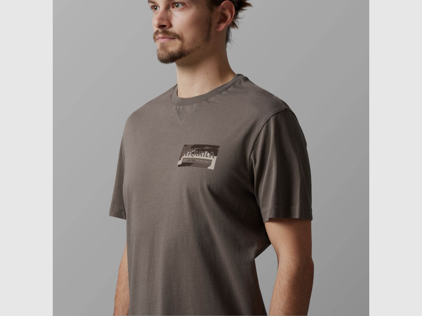 HÄRKILA Core T-Shirt Brown Granite