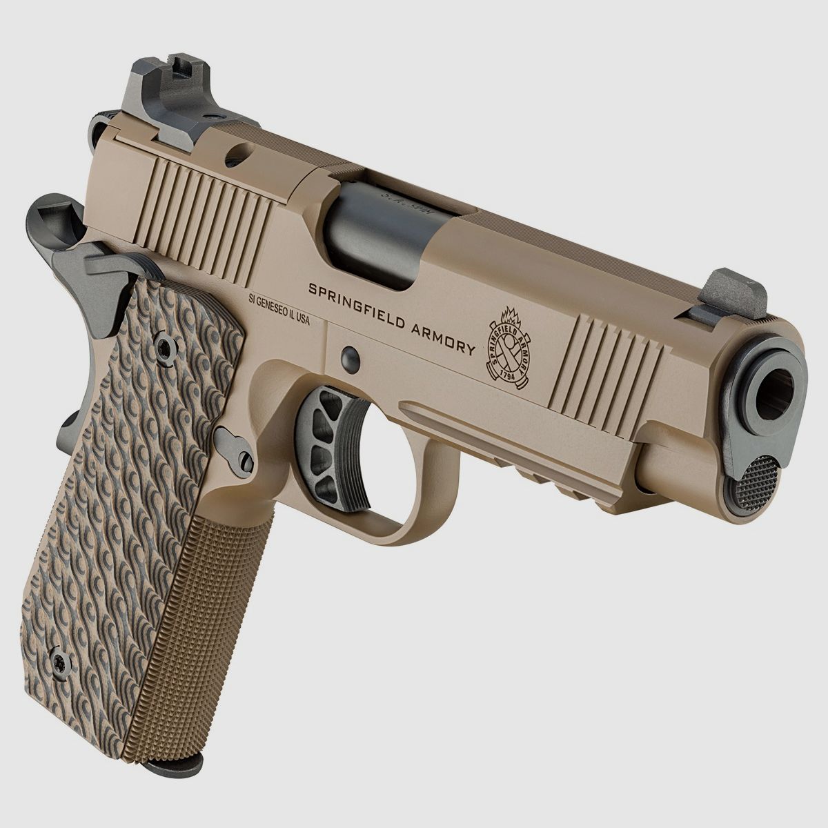 1911 TRP CC 4,25" AOS Custom Cerakote Coyote, Bild 4 von 4