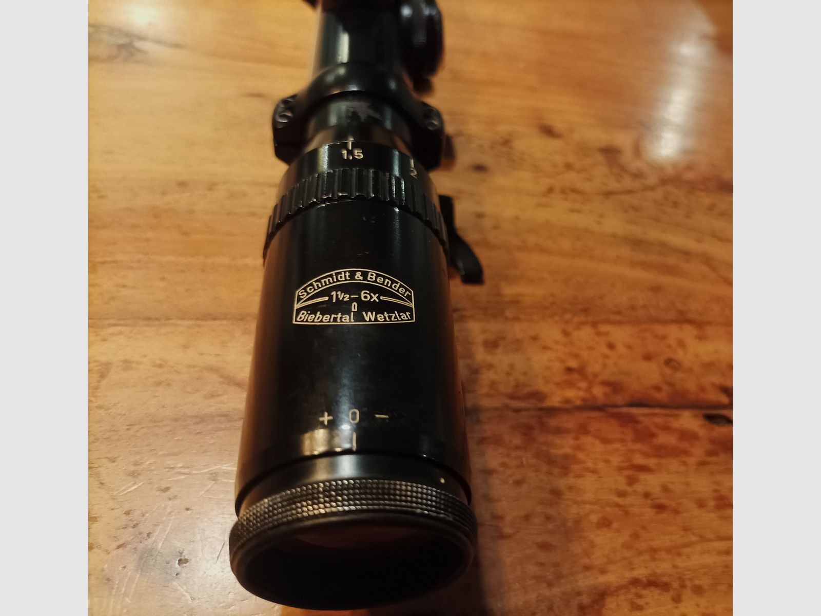 Schmidt und Bender 1.5-6x42 riflescope
