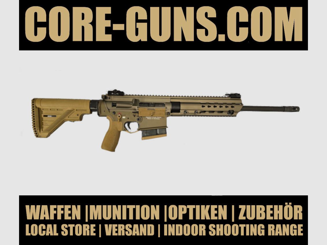 Heckler & Koch HK Selbstladebüchse MR 308 A3 sand Kaliber 308Win 16,5" HK MR308 sofort verfügbar