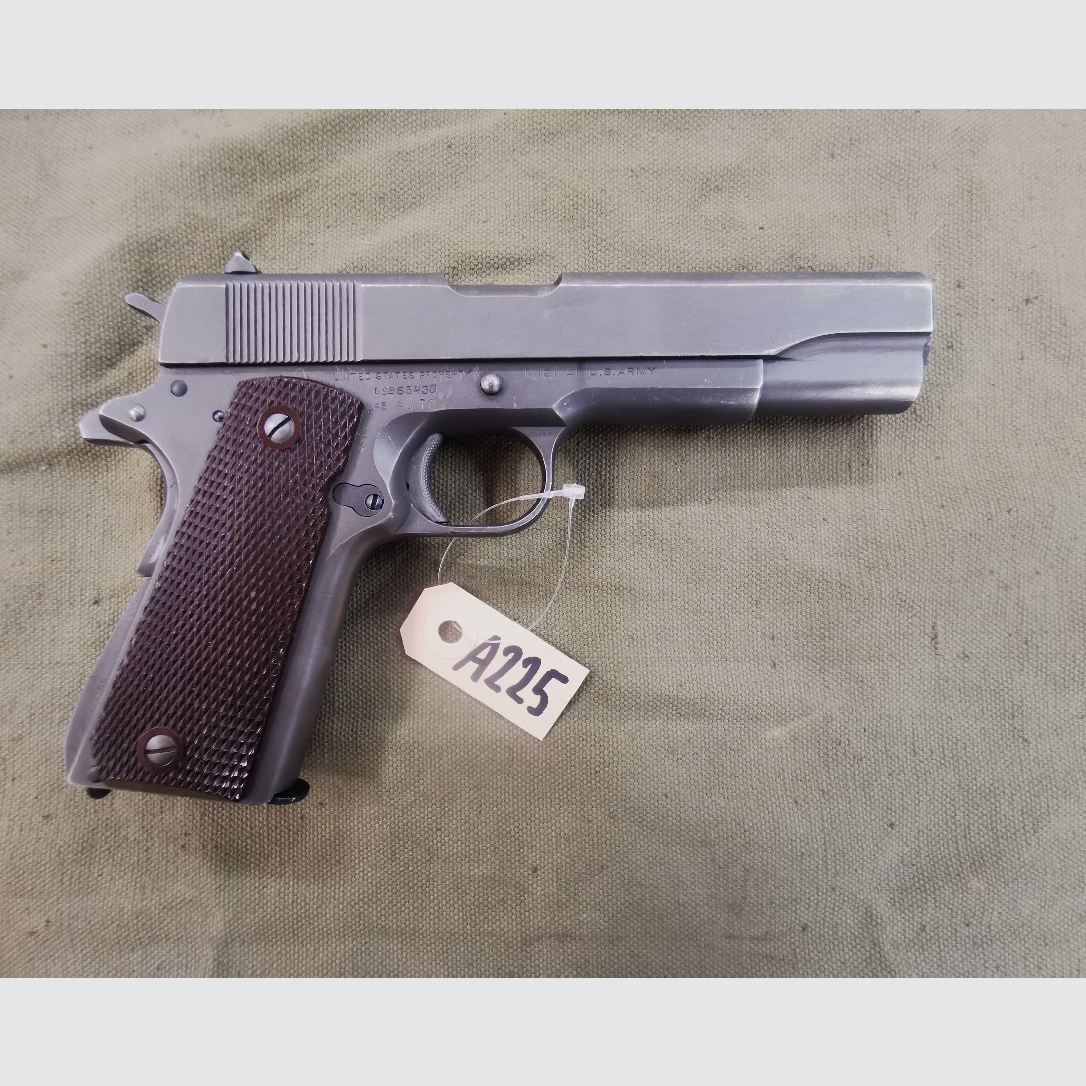 1911 A1 Remington Property of US Army .45Auto