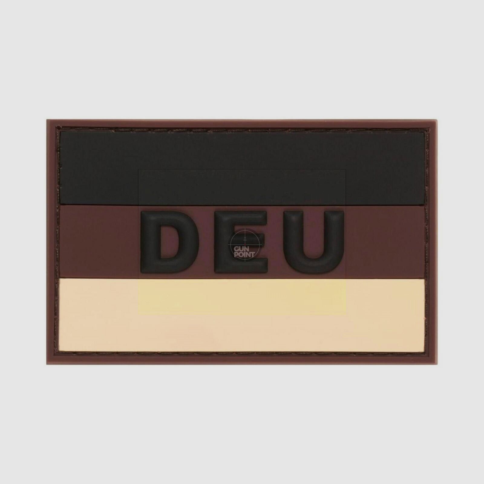 JTG German Flag Rubber Patch-Desert