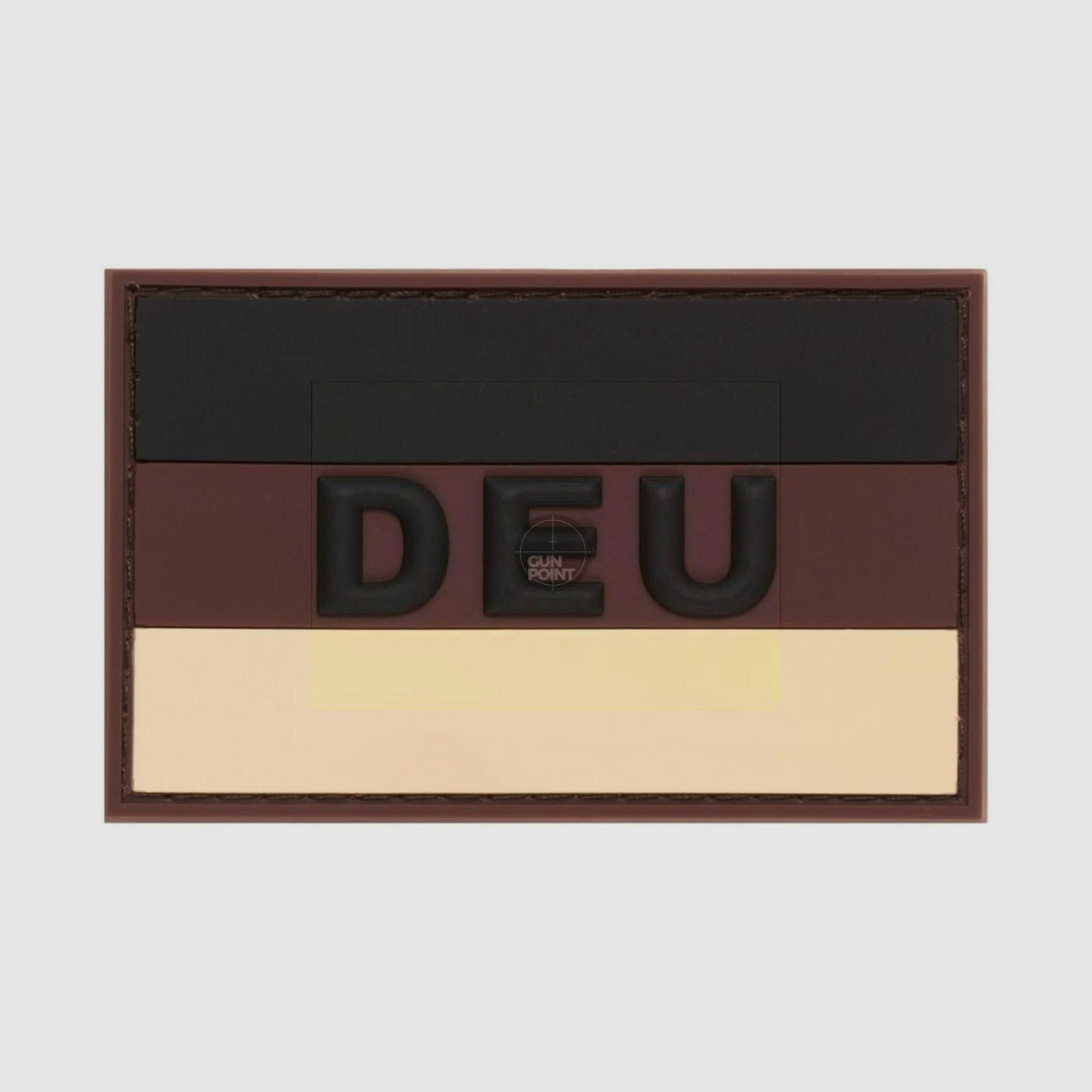 JTG German Flag Rubber Patch-Desert