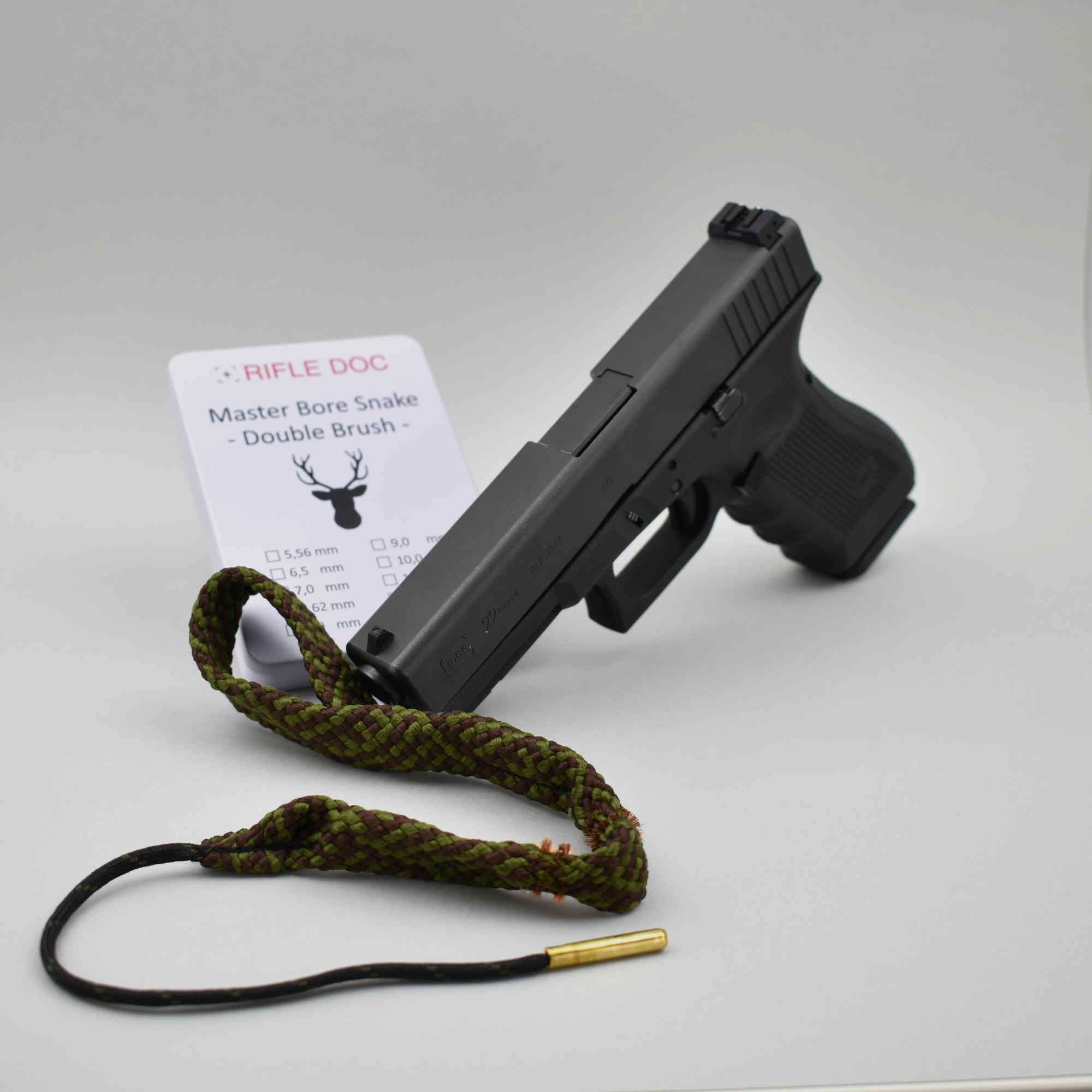 Pistooli Cal .44 | Reinigungsschnur Kurzwaffe + Alu Dose