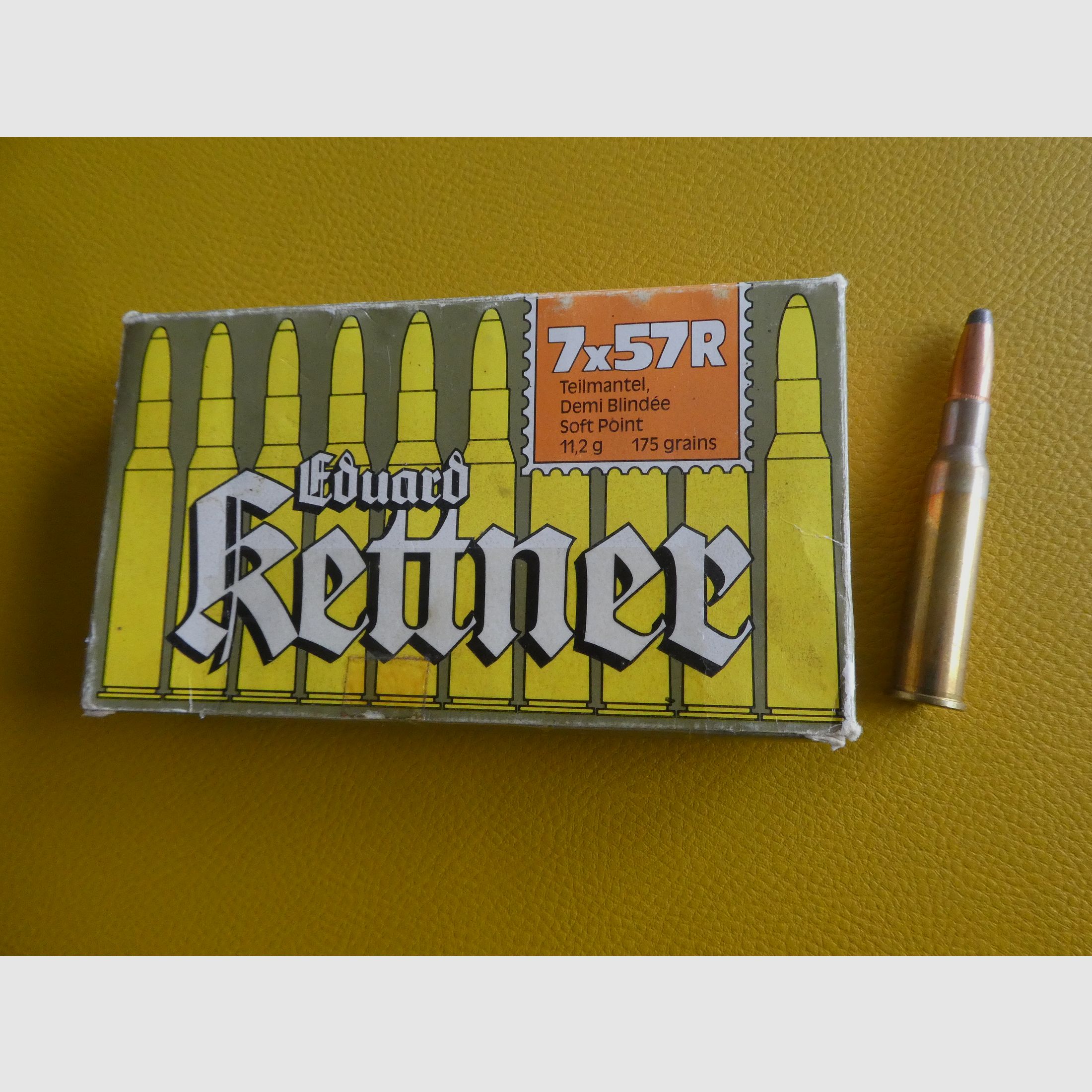 7x57R, 41 cartouches diverses