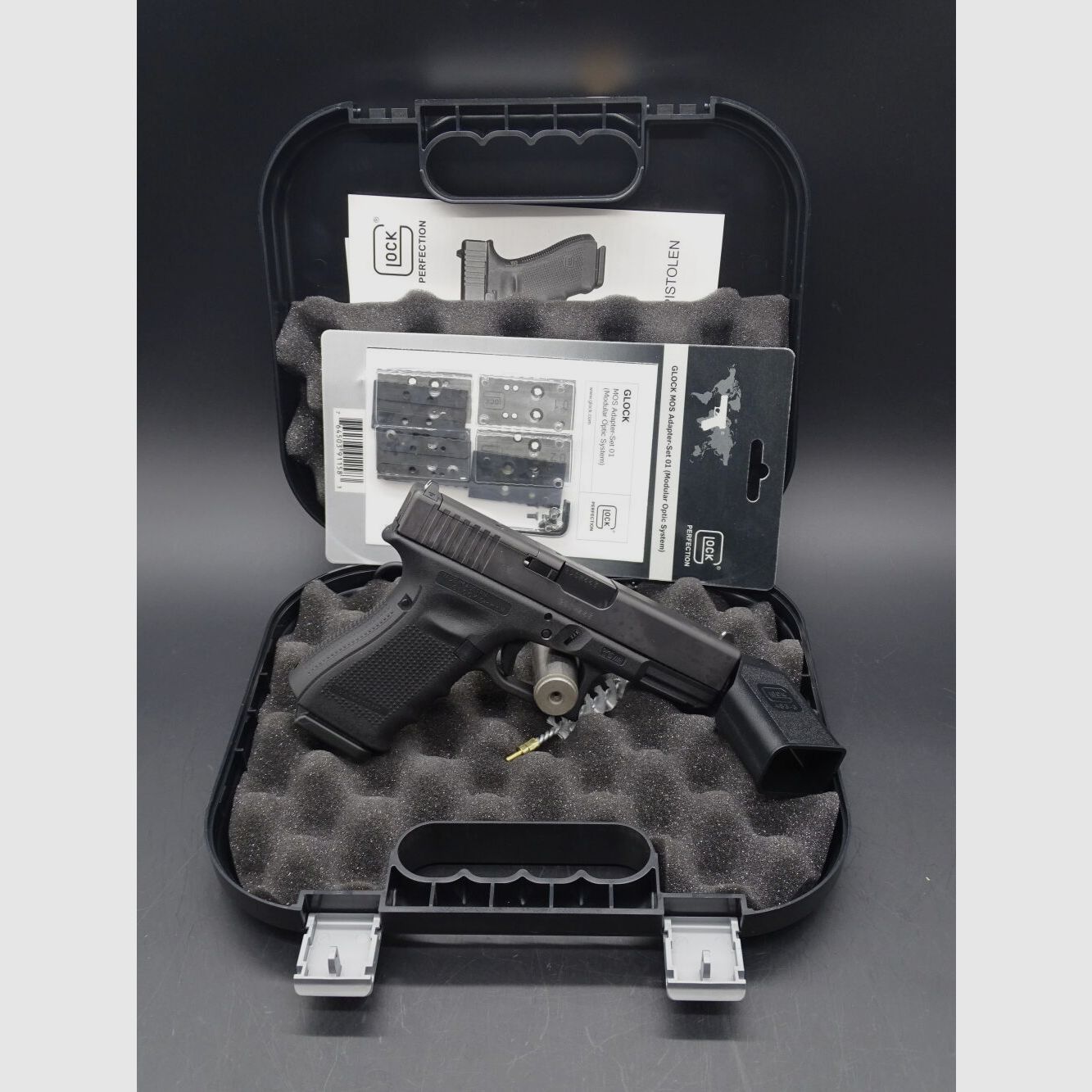 Glock 19 Gen 4 MOS calibro 9mm Luger 19 Gen 4 MOS