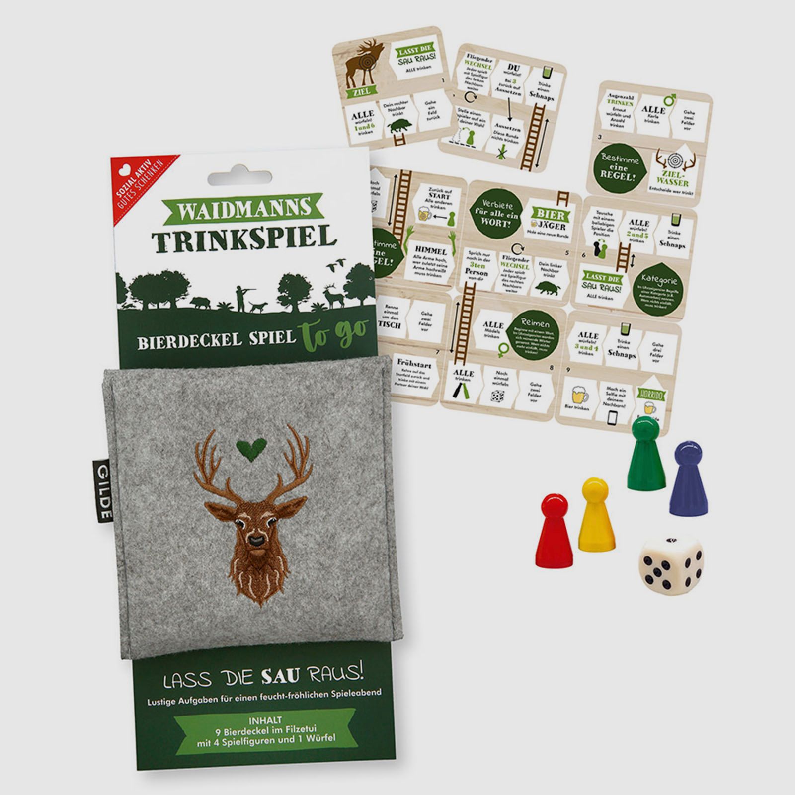 AKAH Bierdeckel-spel