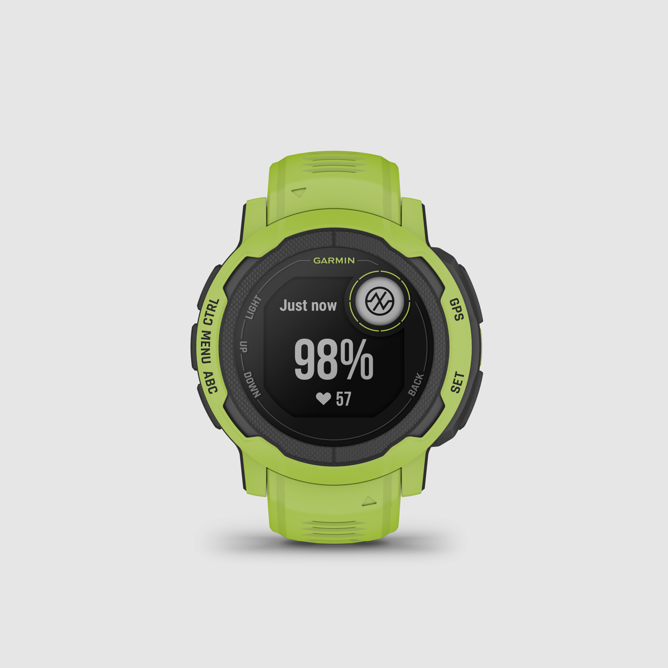 Garmin Instinct® 2 Cytryna z silikonowym wymiennym paskiem 22 mm, zdjęcie 5 z 9