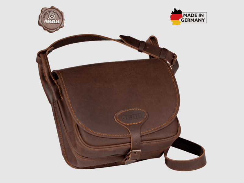 AKAH Förstertasche aus Pull-up Leder