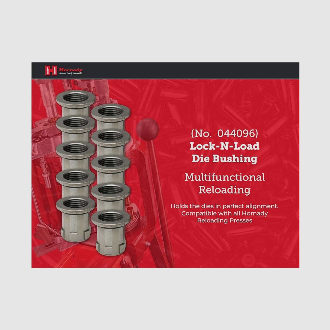 Hornady Lock-N-Load Ensemble de Bouchons de Die 10 Pièces, image 3 sur 3
