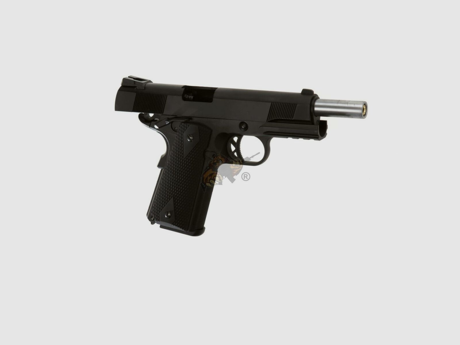 M1911 MEU Tactical Full Metal, GBB Czarny -F-