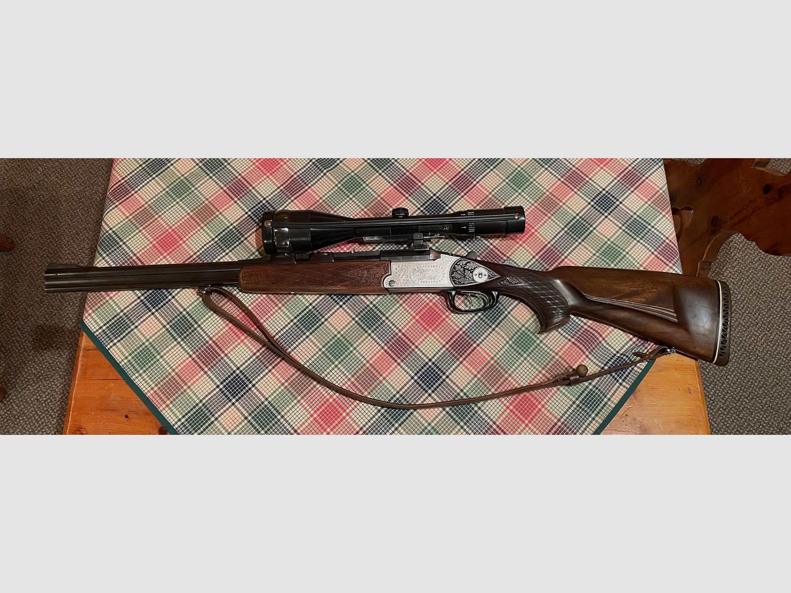 Mountain rifle double rifle Blaser 7x65R / 5.6x50RMag