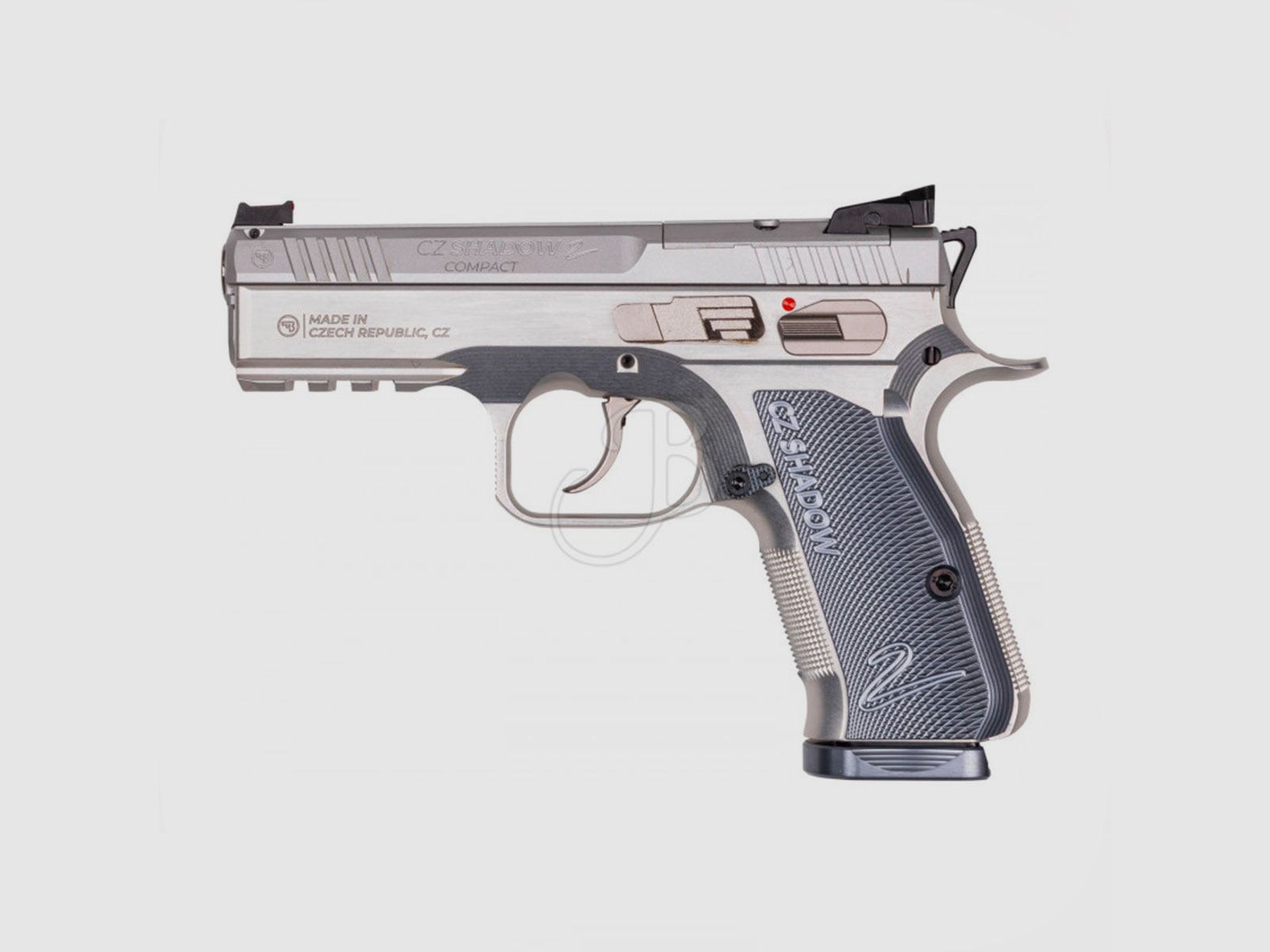 PISTOLE – CZ – SHADOW 2 COMPACT | INDUSTRIAL SILVER | 9 LUGER, Bild 1 von 2