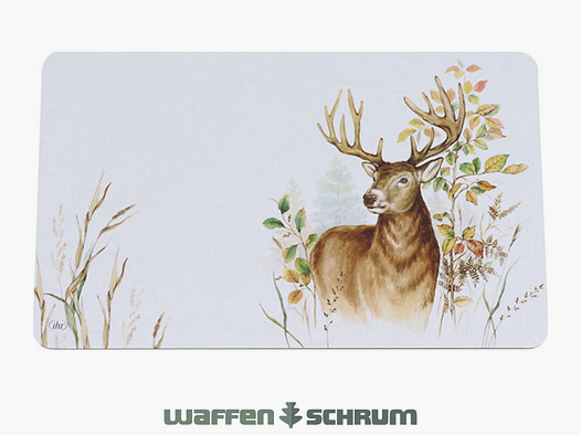 AKAH Frühstücksbrettchen Hirsch