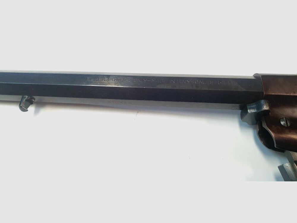 rivoltella a percussione sconosciuta Wike Remington New Army -.44 Black Powder, senza mirino