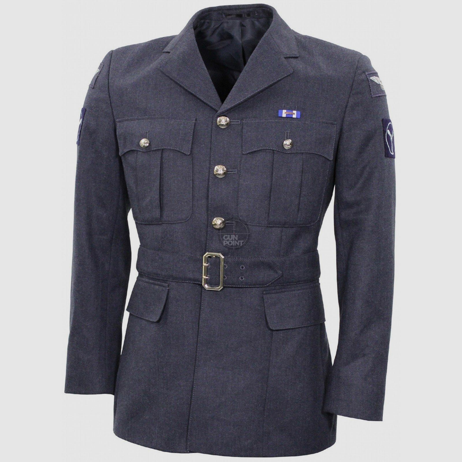 Veste uniforme britannique, bleue, Force aérienne, neuve.