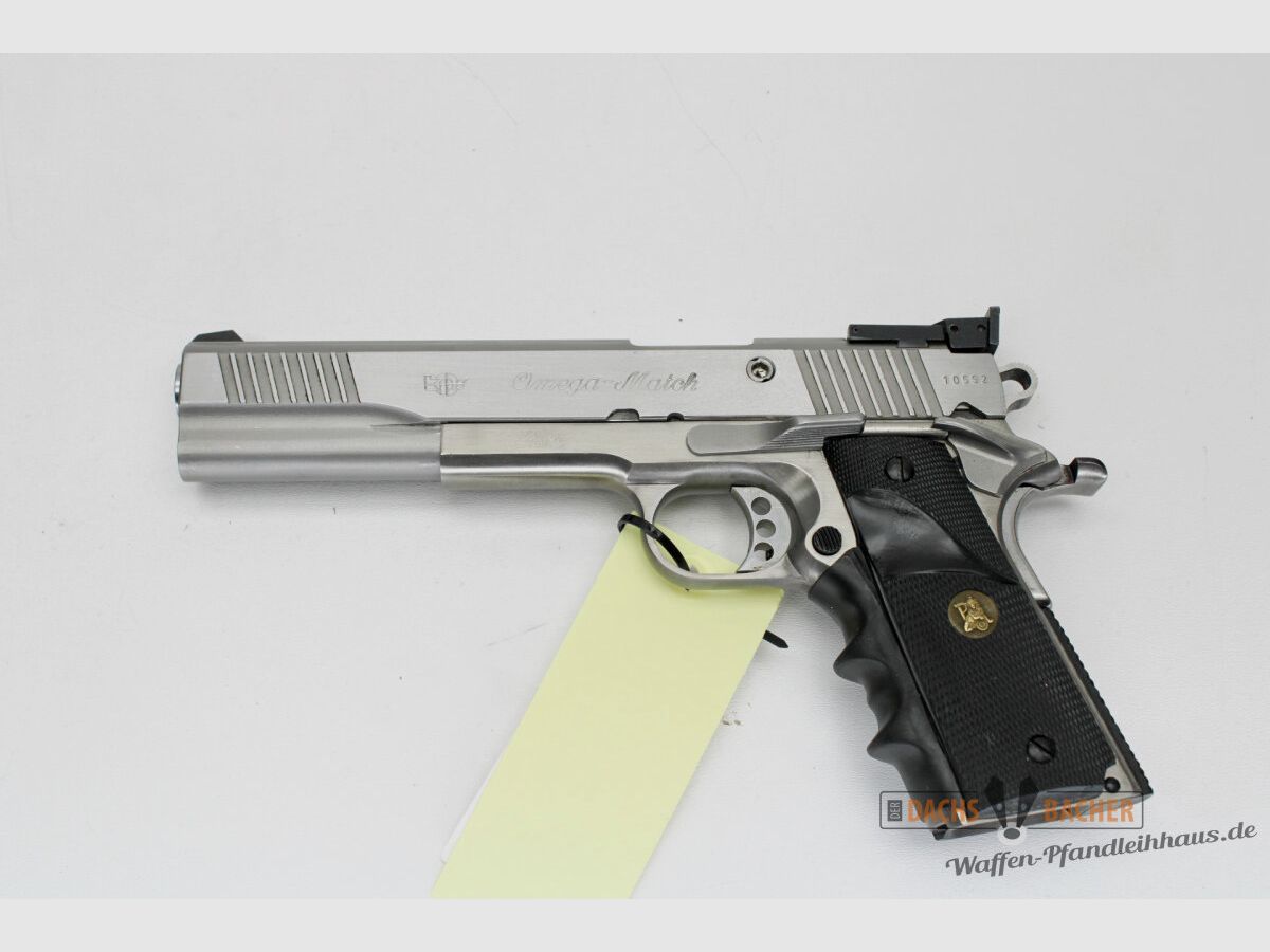 Pistole KPS Omega Match 6\" Kal. .45 ACP mit mit Wechsellauf 10mm Auto