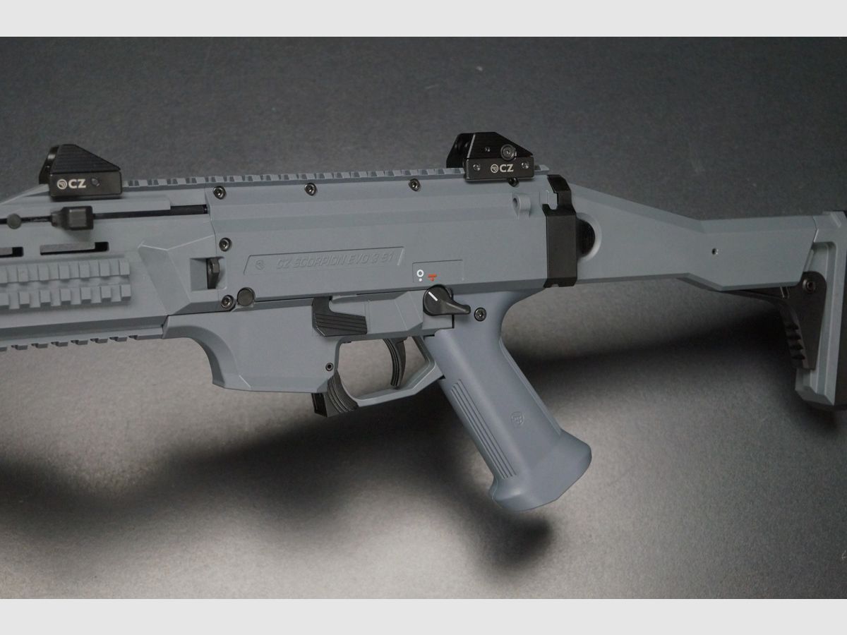 CZ Scorpion EVO 3 S1 9mm Grey, Bild 5 von 6