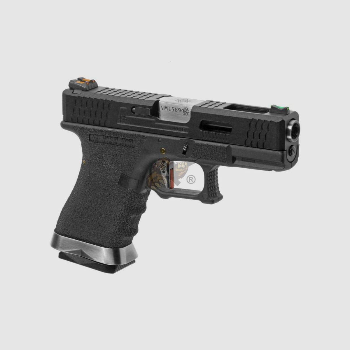 WE Custom 19 Metal Version Black GBB -F-