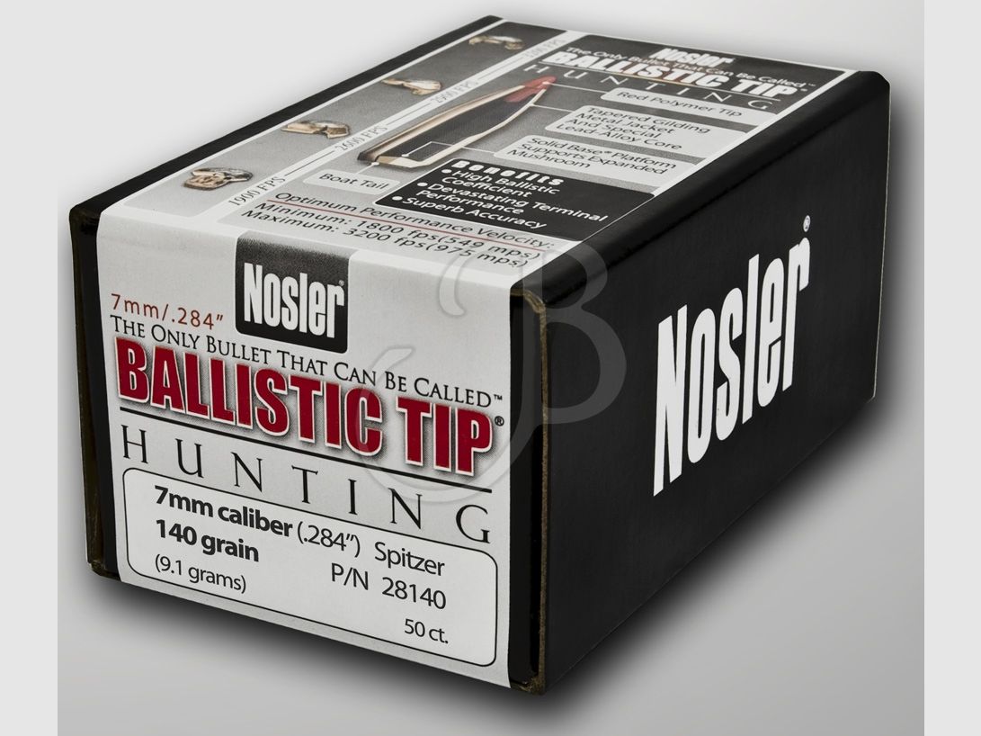NOSLER 30168 BALLISTIC TIP 308"