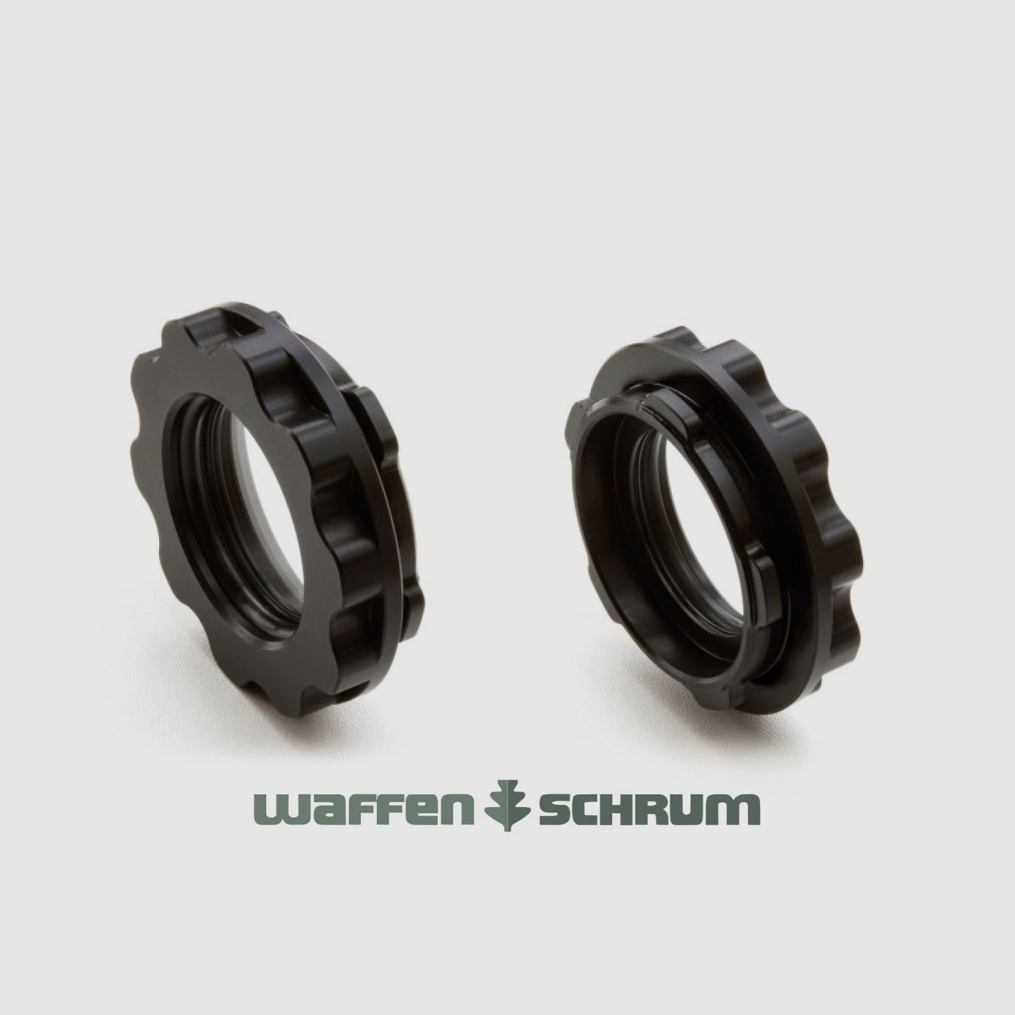 Präzise Jagen Verschlusskappe Klein mit Glas Für Klemmhülsen bis Ø61mm