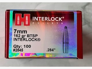 Hornady Geschosse Interlock 7mm 162gr BTSP (100 St.)