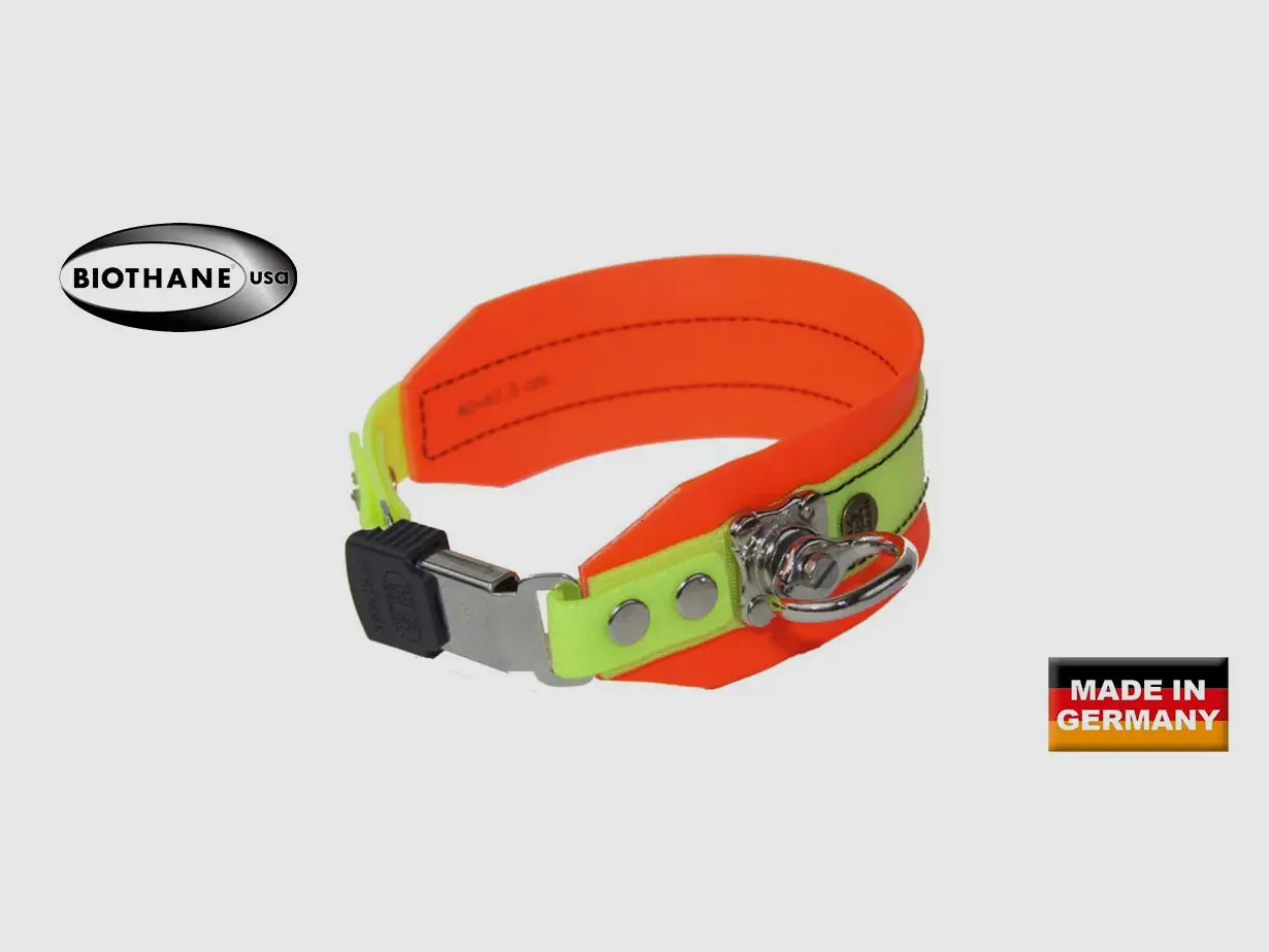 Collare per sudore AKAH in BioThaneTracker 45-47,5 cm