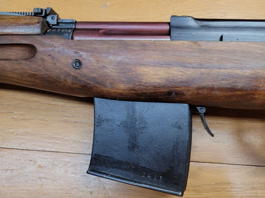 Emblematisches sowjetisches Selbstladegewehr SVT-40 – Tula Arsenal 1944 – Original unregistrierte Waffe – Mononummer – Originalkaliber 7,62x54r – Sehr guter Zustand ++, Bild 30 von 36