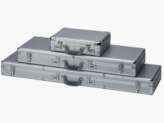 Kuferek na broń AKAH z aluminium, 3 rozmiary