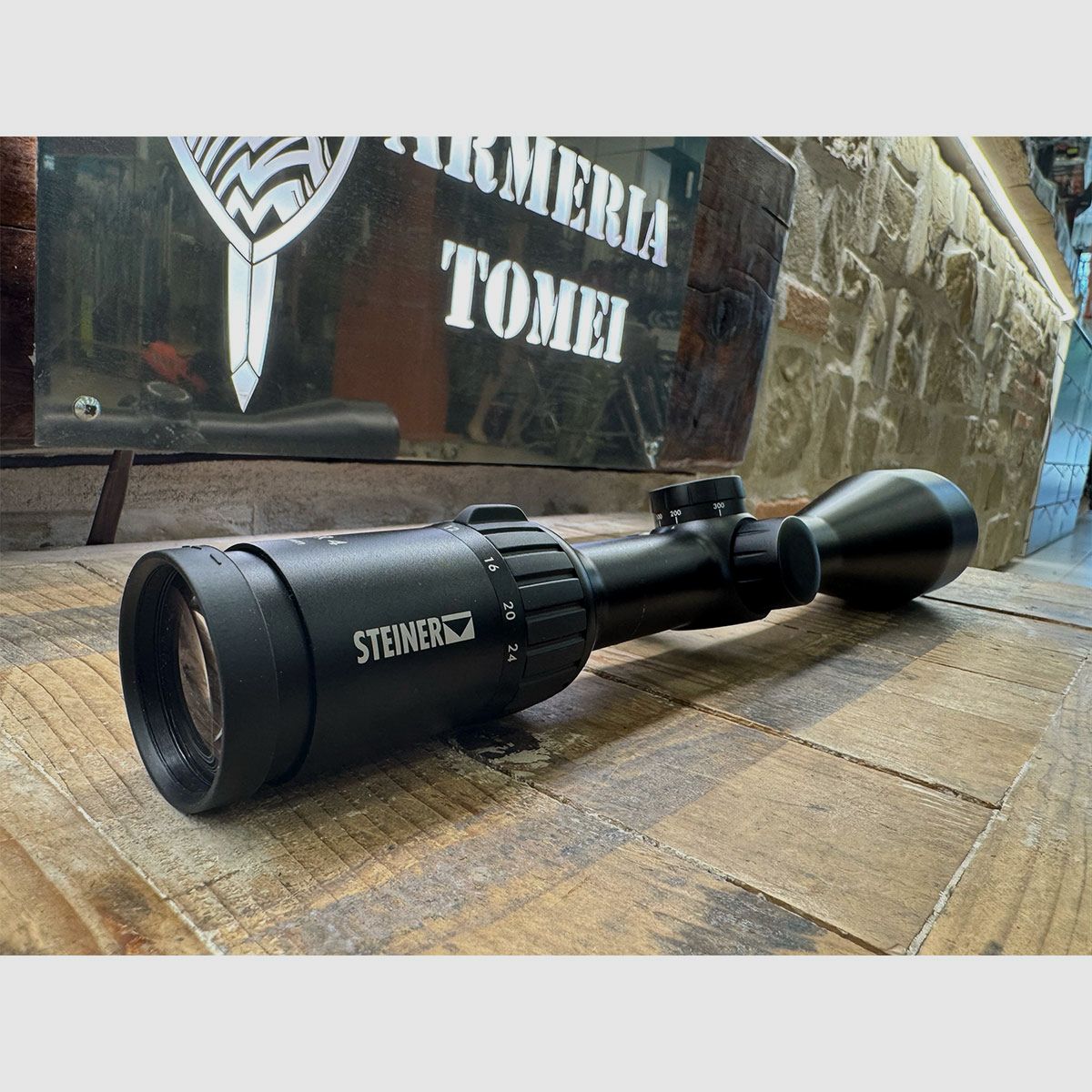 GEBRAUCHT – OPTIK – STEINER – RANGER 4 6-24×56 ret. 4A-I BC (MIT BALLISTISCHEN TURMEN), Bild 2 von 6