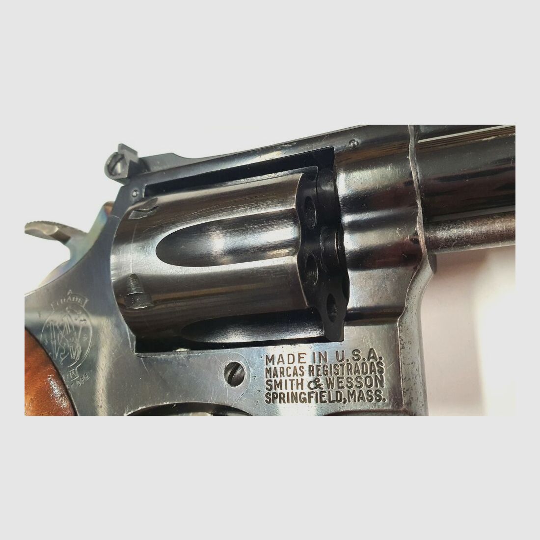 Smith & Wesson	 Mod.17-2 Revolver  6Zoll