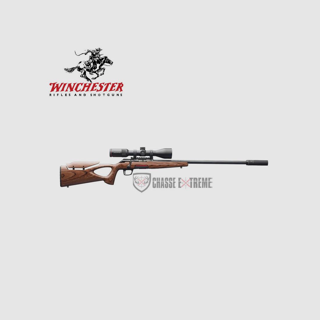 Karabina WINCHESTER Xpert Thumbhole Gwint 16,5" Kal. 22 Lr, zdjęcie 4 z 6