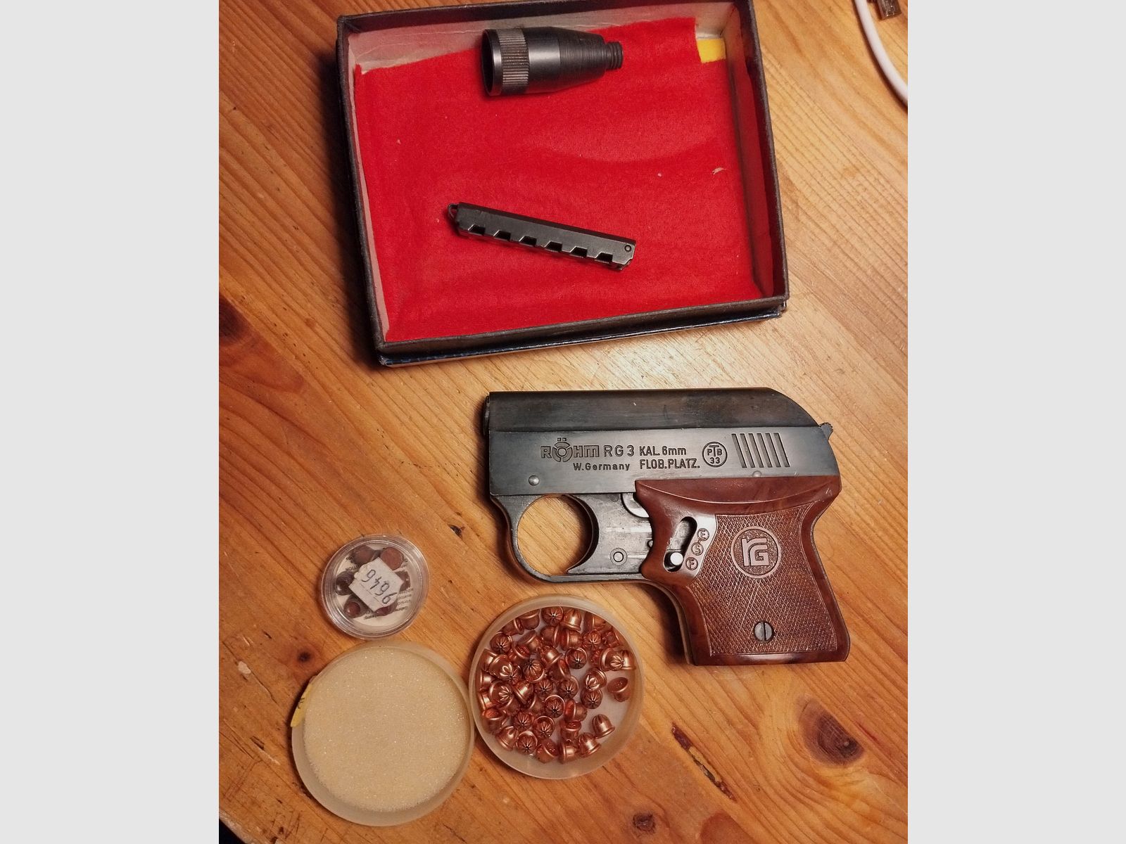 Röhm RG3 6 mm mit Sylvester Abschlussbecher