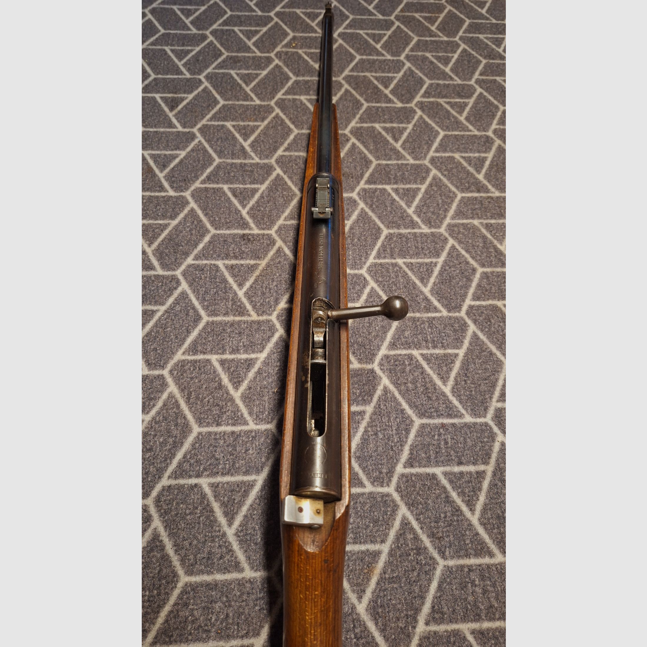 Haenel Suhl Sport Modell 49a (no 310) con correa, funda y cargador de 12!