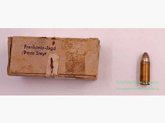 Hirtenberger / Autriche munitions pour pistolets 9mm Steyr