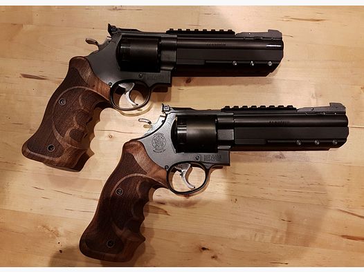 BLACK CUSTOM PRACTICAL TARGET S&W Mod. 29-3, 6"Zoll .44 Magnum