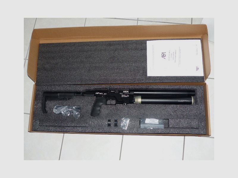 Neues Modell Airgun HPMAX Mk2 incl. Schalldämpfer cal. 9mm NEU in OVP - SOFORT LIEFERBAR !!!