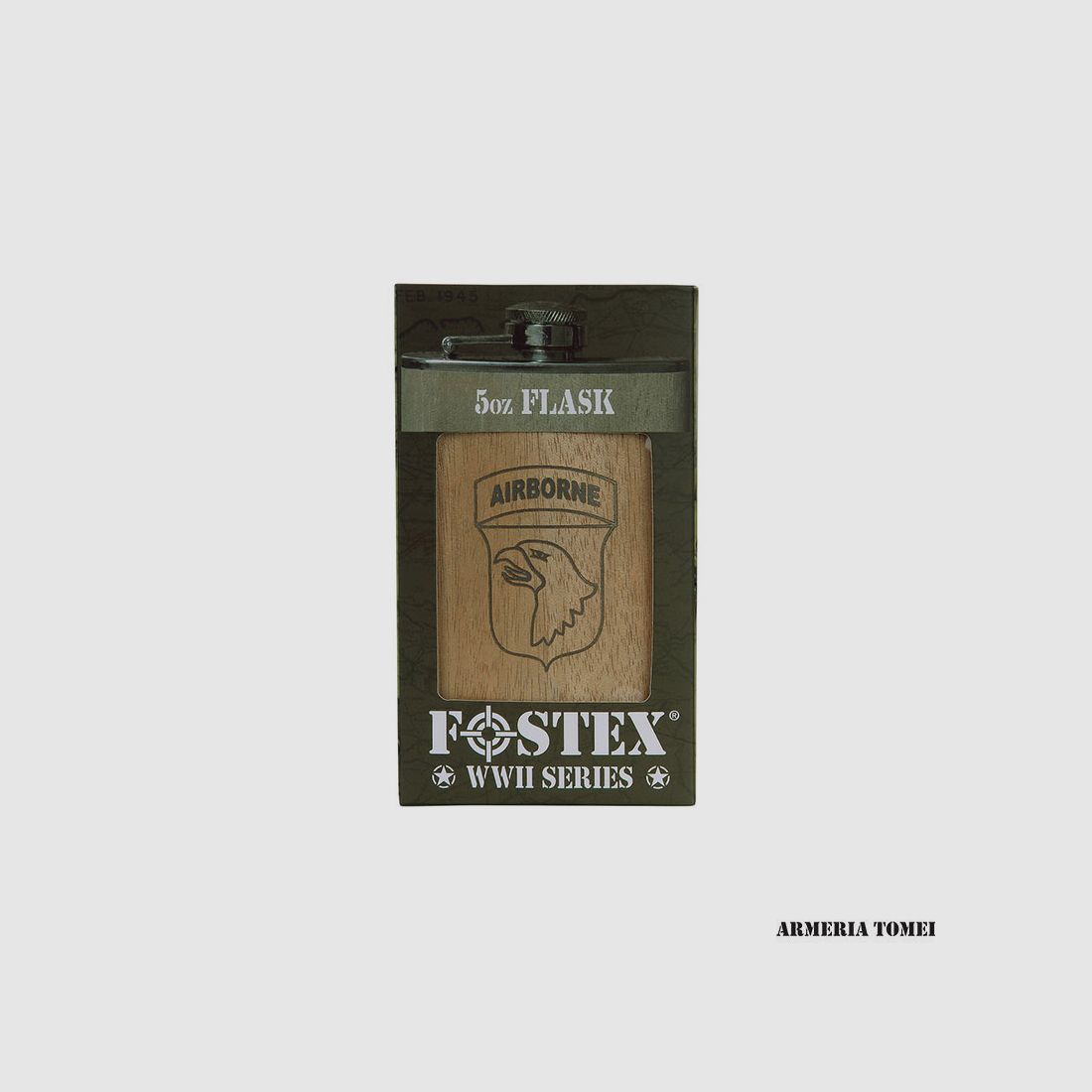 FOSTEX – Edelstahlflasche 5oz 101ST AIRBONE, Bild 2 von 2
