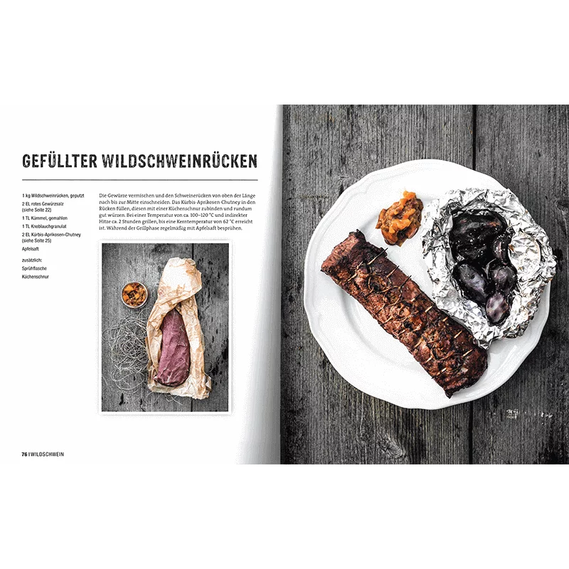 Livre de cuisine "Griller du gibier", image 2 sur 3