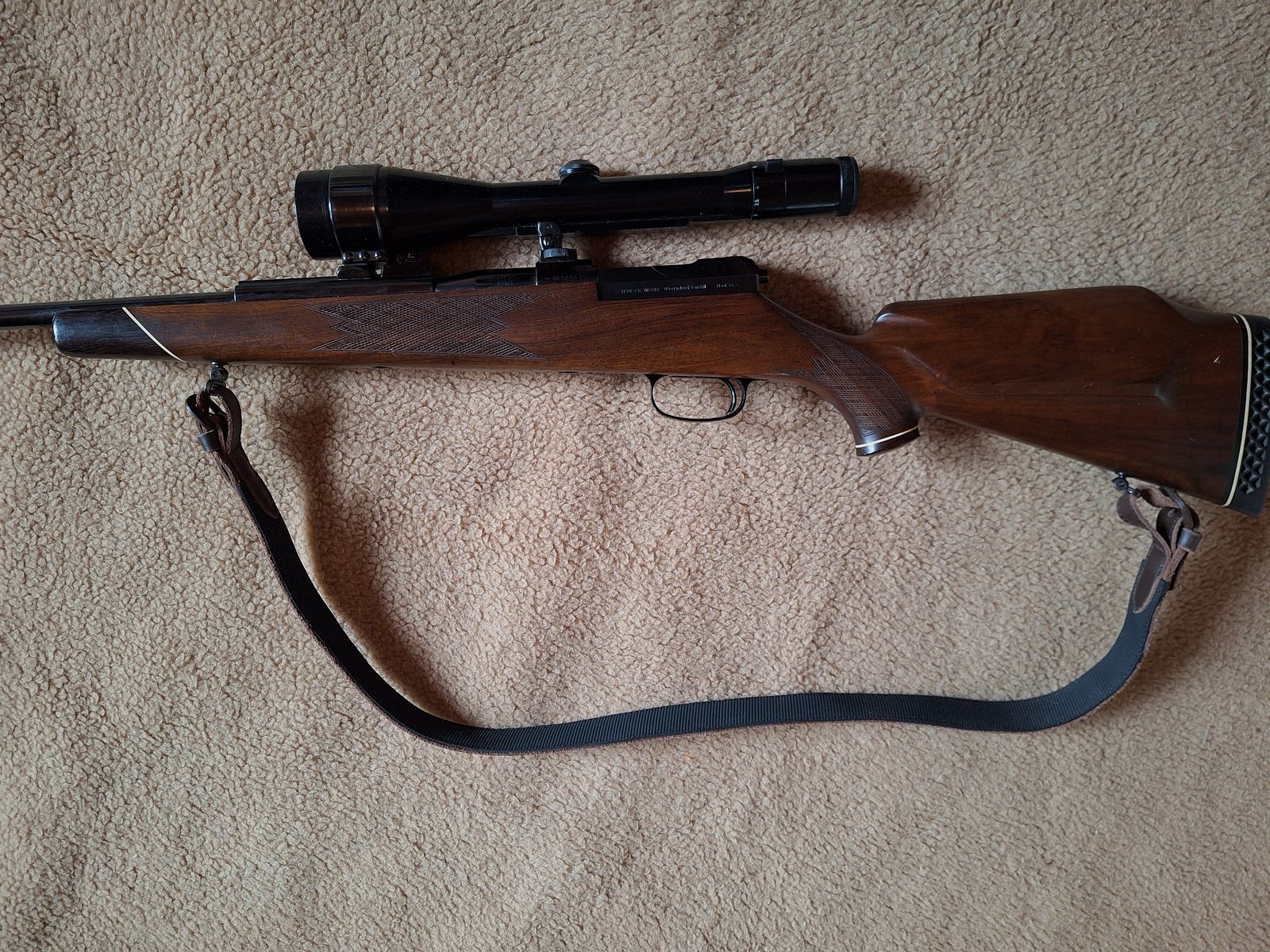 Mauser, modello 66 S, calibro 6,5 x 68, carabina a ripetizione con sistema telescopico, Zeiss Diavari-Z ingrandimento 2,5 - 10 volte