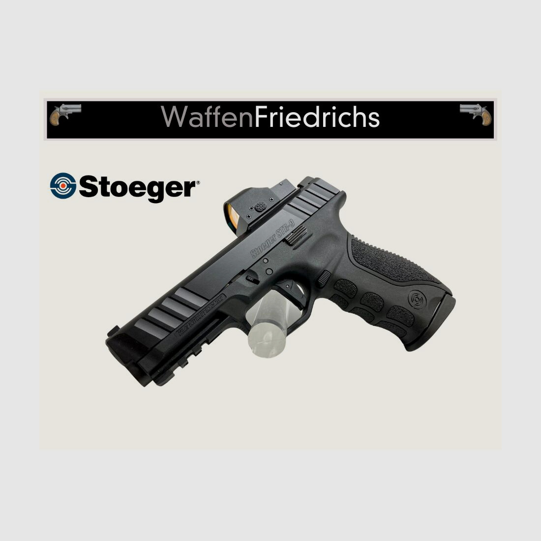 STOEGER STR-9 | Listo para ópticas incluido punto rojo - Waffen Friedrichs