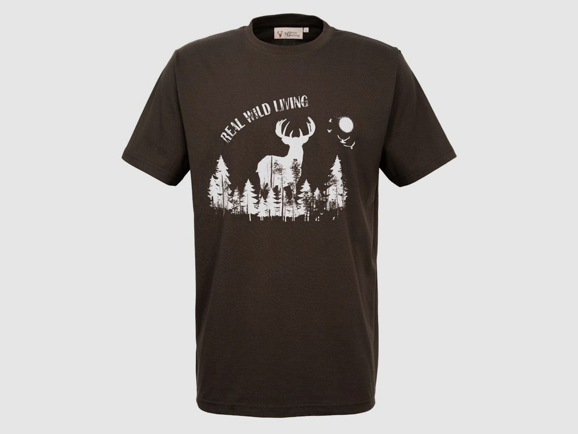 Hubertus T-Shirt Real Wild Living Oliv