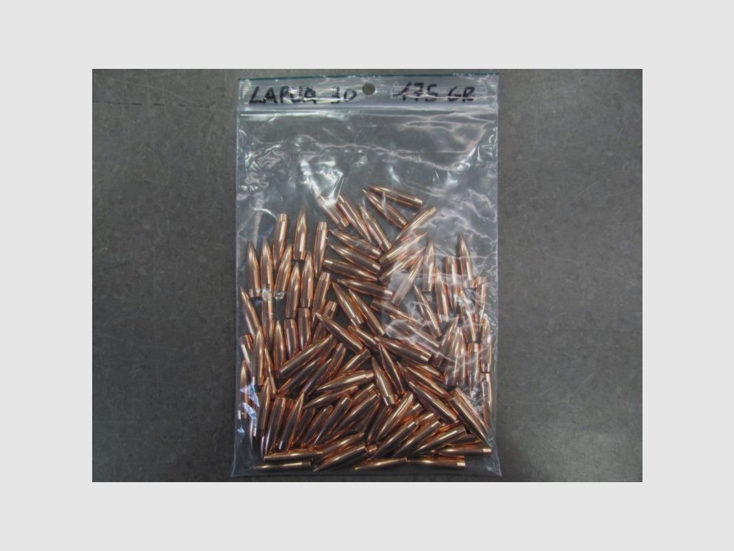 LAPUA GESCHOSSE Kal.30 175GR SCENAR L
