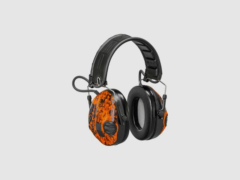 3M Peltor Gehörschutz SportTac Camo Orange, Bild 1 von 3