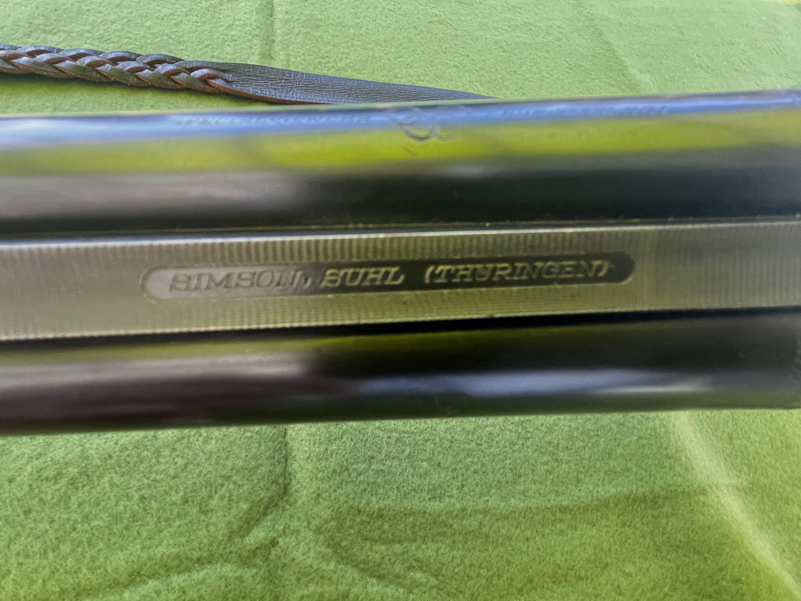 Double-barreled shotgun Simson Suhl Cal 12/70, 71cm barrels